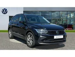 Deep black pearlescent Used 2022 VW Tiguan Life SUV | £19,722 (Super price)