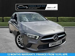 Grey Used 2018 Mercedes A180 Executive Hatchback | £13,995 (Fair price)