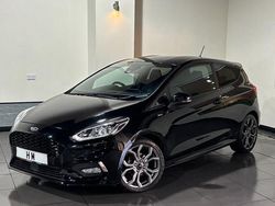 Black Used 2018 Ford Fiesta ST-Line Hatchback | £8,595 (Fair price)