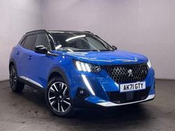 Blue Used 2021 Peugeot 2008 Premium SUV | £14,999 (Fair price)