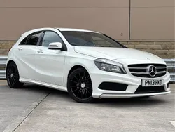 White Used 2013 Mercedes A180 AMG Hatchback | £7,995 (Fair price)