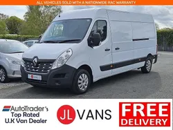 White Used 2018 Renault Master Business Van | £13,975 (A bit pricey)