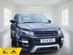Black Used 2014 Land Rover Range Rover evoque Dynamic SUV | £7,985 (Fair price)