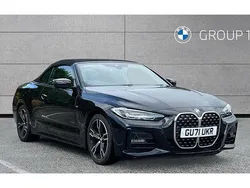 Black Used 2021 BMW 420 M Sport Cabriolet | £28,895 (Good price)