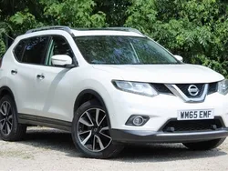 White Used 2015 Nissan X-Trail Tekna SUV | £8,995 (Fair price)