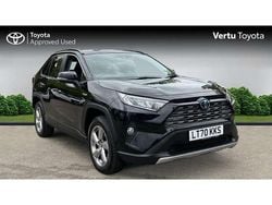 Black Used 2020 Toyota RAV4 Hybrid Design SUV | £25,496 (Fair price)