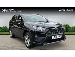 Black Used 2020 Toyota RAV4 Hybrid Design SUV | £25,605 (Fair price)