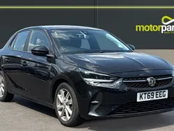 Diamond black metallic Used 2020 Vauxhall Corsa Hatchback | £10,000 (Fair price)