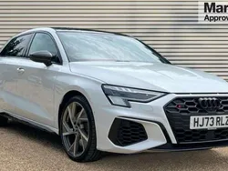 White Used 2023 Audi S3 Black Edition Hatchback | £34,889 (Fair price)
