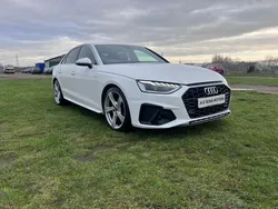 White Used 2020 Audi A4 S-Line Sedan | £14,995