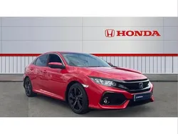 Red Used 2018 Honda Civic SR Hatchback | £9,111 (Fair price)