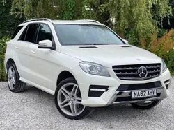 White Used 2012 Mercedes ML250 SUV | £8,995 (Fair price)