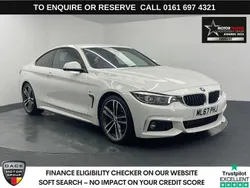 White Used 2017 BMW 420 M Sport Coupe | £12,770 (Fair price)