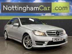 Silver Used 2014 Mercedes C220 Sport Edition Sedan | £10,995 (Super price)