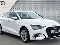 White Used 2023 Audi A3 Sport Hatchback | £23,200 (Fair price)