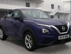 Blue Used 2020 Nissan Juke Acenta SUV | £10,900 (Fair price)