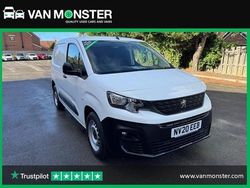 White Used 2020 Peugeot Partner Van | £7,999 (Fair price)