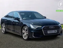 Black Used 2019 Audi A6 S-Line Sedan | £18,899 (Fair price)
