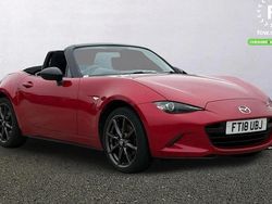 Red Used 2018 Mazda MX5 Cabriolet | £12,299 (Good price)