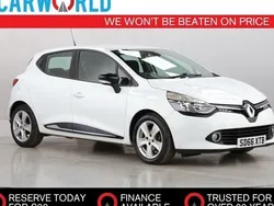 White Used 2016 Renault Clio IV Dynamique Hatchback | £6,400 (Fair price)