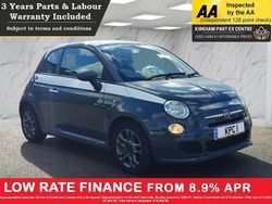 Grey Used 2014 Fiat 500 S Hatchback | £5,295 (Fair price)