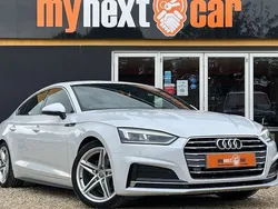 White Used 2018 Audi A5 Sportback S-Line Hatchback | £15,995 (Fair price)