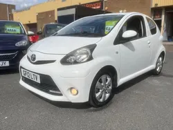 White Used 2012 Toyota Aygo Hatchback | £2,395 (Fair price)