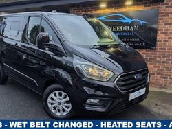 Black Used 2021 Ford Transit Custom Limited Van | £15,990 (Fair price)