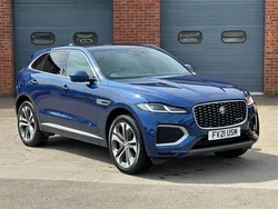 Blue Used 2021 Jaguar F-Pace R-Dynamic SUV | £32,995 (Fair price)