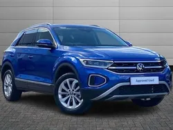 Blue Used 2024 VW T-Roc Style SUV | £24,495 (Fair price)