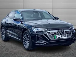 Black Used 2023 Audi Q8 e-tron S-Line SUV | £38,250 (Super price)