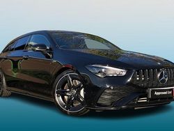 Black Used 2024 Mercedes CLA35 AMG Premium Plus Estate | £39,995 (Expensive)