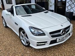 White Used 2013 Mercedes SLK250 AMG Cabriolet | £8,157 (Fair price)