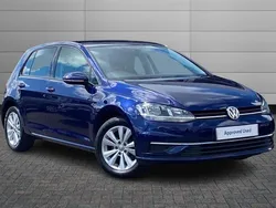 Blue Used 2017 VW Golf VII SE Hatchback | £12,517 (Fair price)