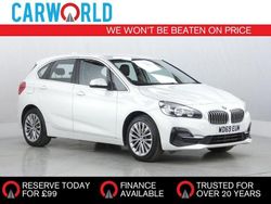White Used 2020 BMW 218 Luxury Line Estate | £9,700 (Super price)