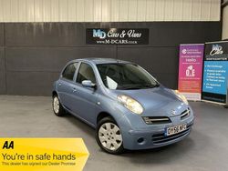 Blue Used 2006 Nissan Micra Hatchback | £4,990 (Expensive)