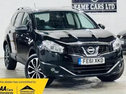 Black Used 2012 Nissan Qashqai +2 N-TEC SUV | £3,800 (Fair price)