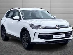Pure white Used 2024 VW Tiguan Life SUV | £28,250 (Fair price)