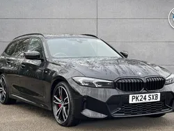 Black Used 2024 BMW 320 M Sport Estate | £34,490 (Expensive)