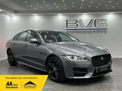 Grey Used 2017 Jaguar XF R-Sport Sedan | £10,244 (Fair price)