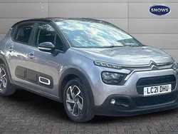 Grey Used 2021 Citroën C3 PureTech Hatchback | £10,499 (Fair price)