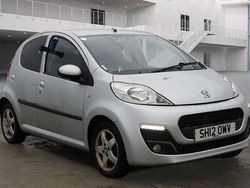 Silver Used 2012 Peugeot 107 Allure Hatchback | £1,895 (Fair price)