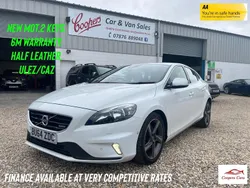 White Used 2015 Volvo V40 R-Design Estate | £8,495 (Fair price)