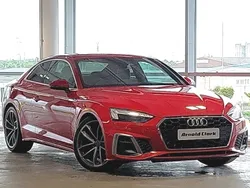 Red Used 2020 Audi A5 S-Line Coupe | £23,498 (Fair price)