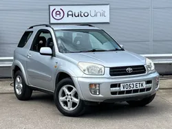 Silver Used 2003 Toyota RAV4 SUV | £5,990