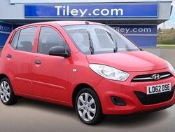 Red Used 2012 Hyundai i10 Classic Hatchback | £3,990 (A bit pricey)