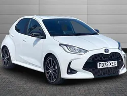 White Used 2023 Toyota Yaris Hybrid Sport Hatchback | £19,991 (A bit pricey)