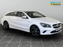 White Used 2018 Mercedes CLA200 Estate | £9,995 (Good price)