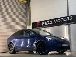 Blue Used 2022 Tesla Model Y Long Range SUV | £25,995 (Fair price)
