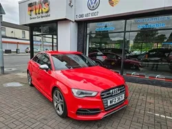 Red Used 2015 Audi S3 S-line plus Sedan | £14,995